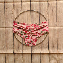 Large Pink Cherries Low Rise Shorts - FINAL SALE
