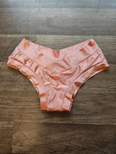 blush pink pole dance shorts