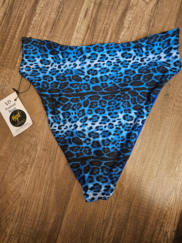 High Waist Leopard Bikini Bottom -  FINAL SALE