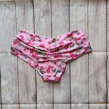 Large Pink Cherries Low Rise Shorts - FINAL SALE