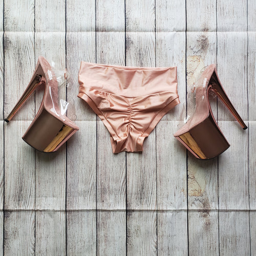 XS Rose Gold High Waist Teeny Weeny