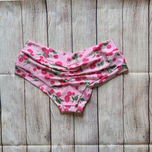 Extra Small Pink Cherries Low Rise Shorts - FINAL SALE