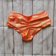 Tangerine Sparkles Low Rise Shorts