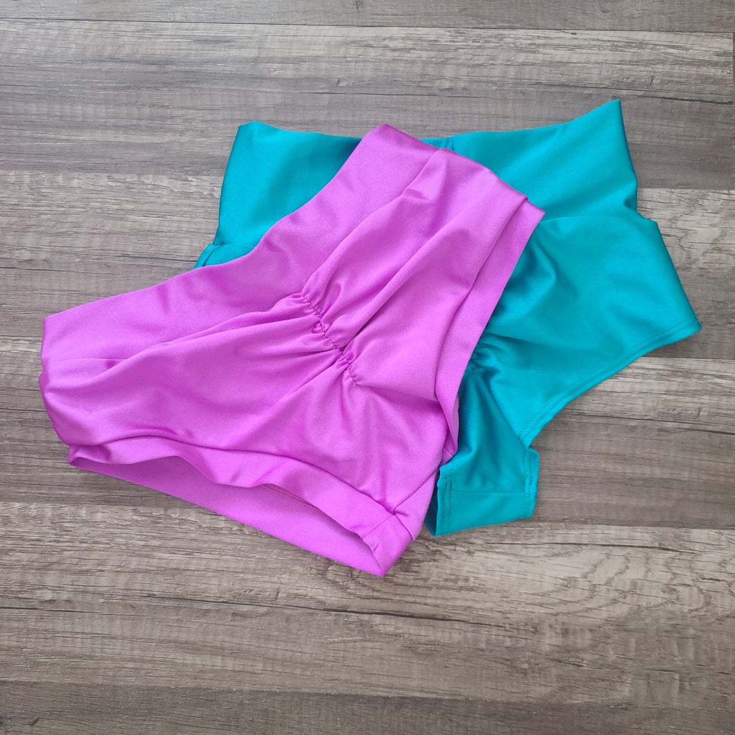 EXTRA SMALL Blue/Purple Shorts Bundle - FINAL SALE